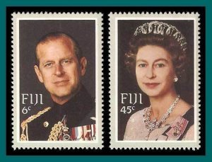Fiji 1982 Royal Visit, MNH #474-475,SG644-SG645
