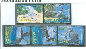 Samoa (Western Samoa) #1053-1057