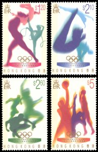 Hong Kong 1996 Scott #739-742 Mint Never Hinged