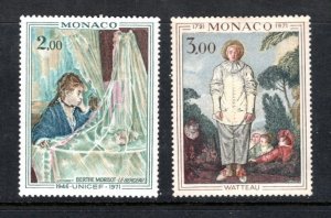 MONACO 815-816 MINT VF Complete set