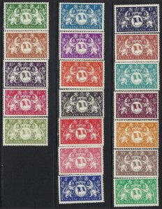 French Guiana 173-191 MNH 908F