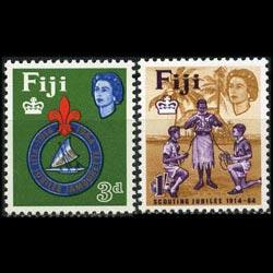 FIJI 1964 - Scott# 206-7 Scouts Set of 2 LH