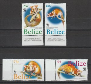 BELIZE 2004 WWF SG 1315/8 MNH