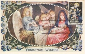 1842 15c CHRISTMAS 1980 - Unknown post card