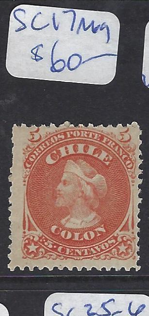 CHILE (PP0802B)  COLUMBUS 5C  SG 17   MOG