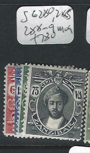 ZANZIBAR  (P0303B)  SULTAN  SG 280,285, 288-9   MOG