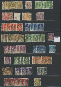 Switzerland #126-45/137a  Single (Complete Set)