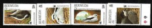 Bermuda-Sc#798-801- id9-unused NH set-WWF-Birds-2001-