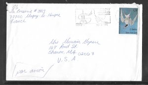 France #2464 on Around the World Cover MAR/15/1995 (16953)