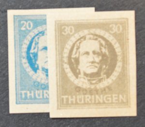 Germany Sc # 16N7a-8a, VF MNH