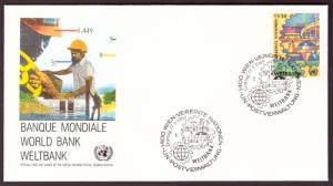 United Nations Geneva, First Day Cover, Banking