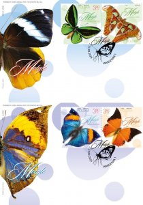 Poland 2024 FDC Stamps Butterflies Butterfly