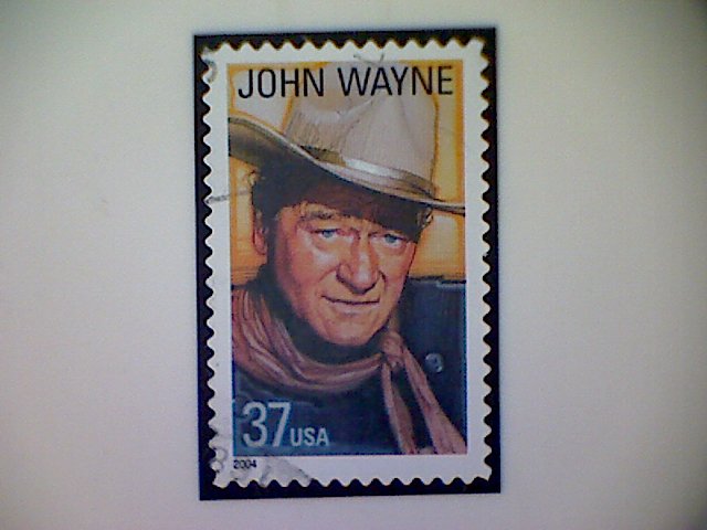 United States, Scott #3876, used(o), 2004, John Wayne, 37¢, multicolored