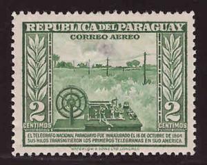 Paraguay Scott C135  MH* thinned