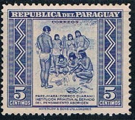 Paraguay Natives 5 - pickastamp (PP8R701)