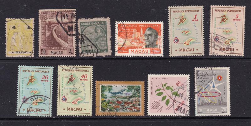 Macau (Portuguese) a small used lot