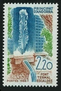 Andorra Fr 365,MNH.Michel 392. Hot Spring Escaldes,1988