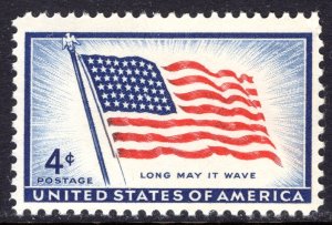 1094 MNH single Old Glory Flag issue