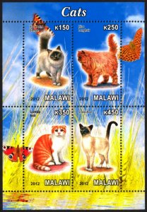 Malawi 2012 Cats (1) MNH Privat