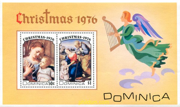 306283 MNH DOMINICA 1976 NAVIDAD