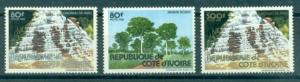 Ivory Coast #666A-666C  Mint VF H  Scott $115.00