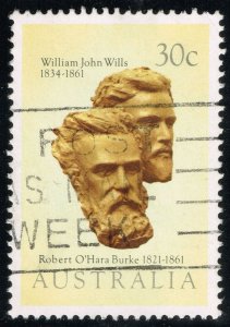 Australia #886 Wills and Burke Sculptures; Used