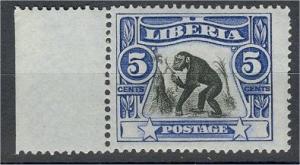 LIBERIA, CHIMPANZEE, NEVER HINGED