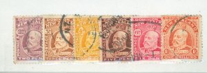 New Zealand #132/139v Used