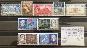 New Zealand MNH Selection #280//434- SCV=$10.70