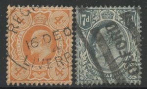 Great Britain # 144-5, Used.