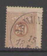 Sweden Sc J21 1877 50 ore postage due  stamp used