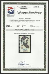 # 1446 MINT NEVER HINGED P.S.E. GRADE 95 SIDNEY LANIER   ...