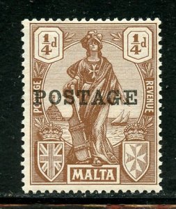 Malta # 116, Mint Never Hinge. CV $ 1.75