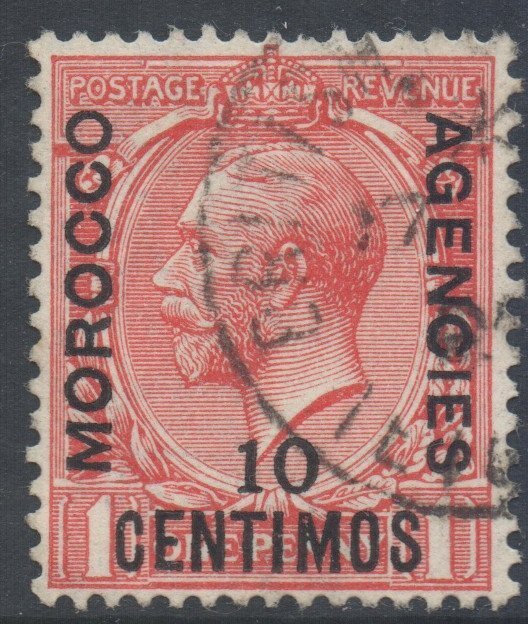 Morocco Scott 50 - SG130, 1914 Spanish 10c used