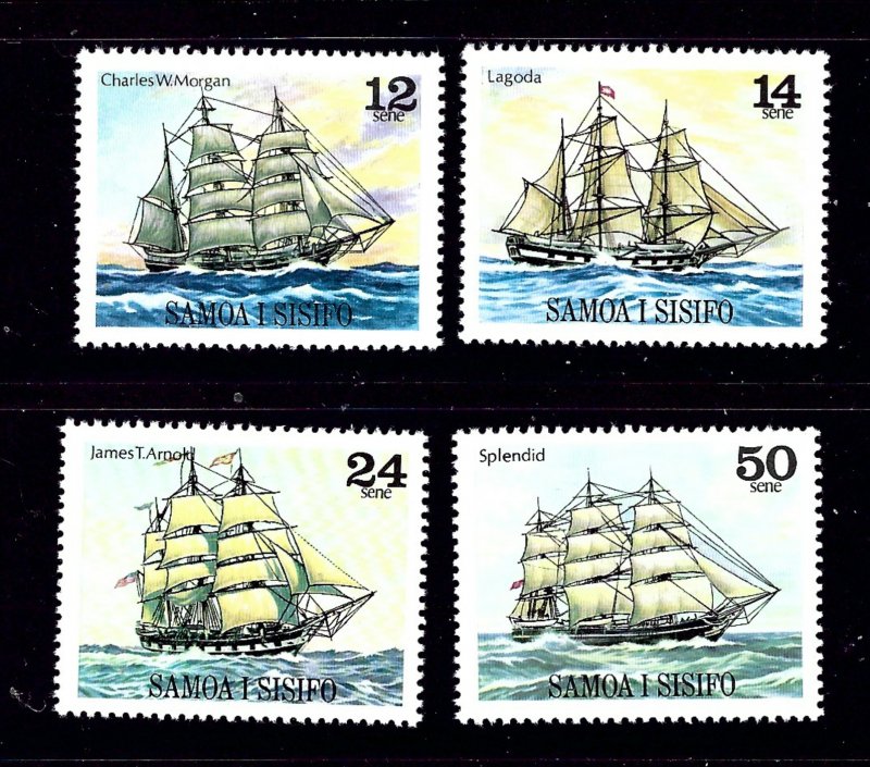 Samoa 503-06 MNH 1979 Sailing Ships    #2