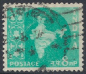 India   Sc# 307    Used  Map of India  see details  / scans