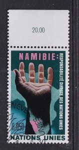 United Nations  Geneva  #54 cancelled 1975  Namibia 1.30fr