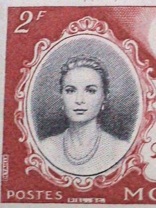 ​MONACO -1956 SC#367,369  PRINCESS GRACE & PRINCE RAINIER III MINT VERY FINE