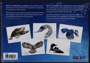 Canada UX481-5 Set of 5 Prepaid Postcards - Birds of Canada Series 2