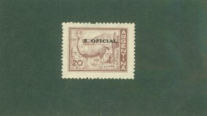 ARGENTINA O114 MH BIN $0.50
