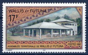 Wallis & Futuna Islands 521 MNH Assembly Building Architecture ZAYIX 0524S0289