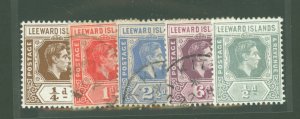 Leeward Islands #103/120 Used