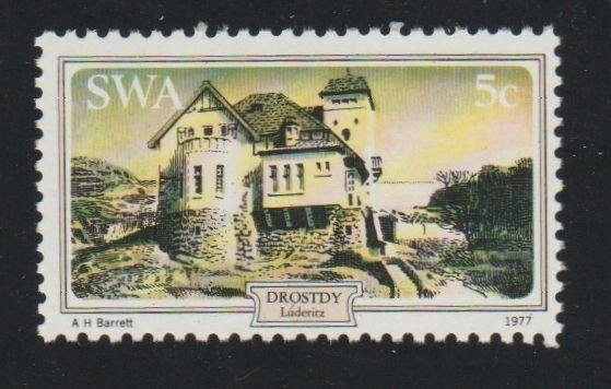 South West Africa - Scott # 407 Historic House - MNH