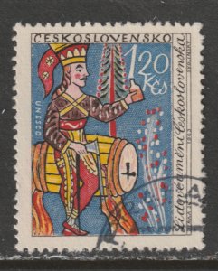 1963 Czech Rep - Sc 1199 - used VF - 1 single - Janosik Slovak hero