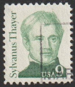 SC# 1852 - (9c) - Sylvanus Thayer, Used Single