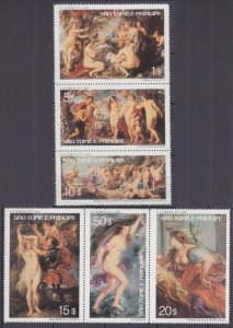 1977 Sao Tome and Principe 452-457 Artist / Peter Paul Rubens 17,00 €