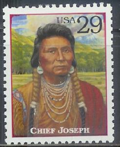 2869f Legends - Chief Joseph F-VF MNH single