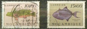 A6212   MOZAMBIQUE   Used # 351-352                         CV$ 10.75