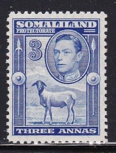 Album Treasures Somaliland Scott # 87 3a George VI Sheep Mint NH