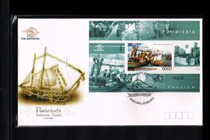 2003 - Indonesia FDC Block 217 - Vacation & Tourism - Indonesian Toerism [PB8...